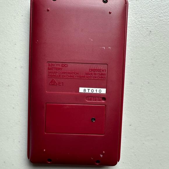 Sharp EL-738F Financial Calculator - Picture 3 of 3